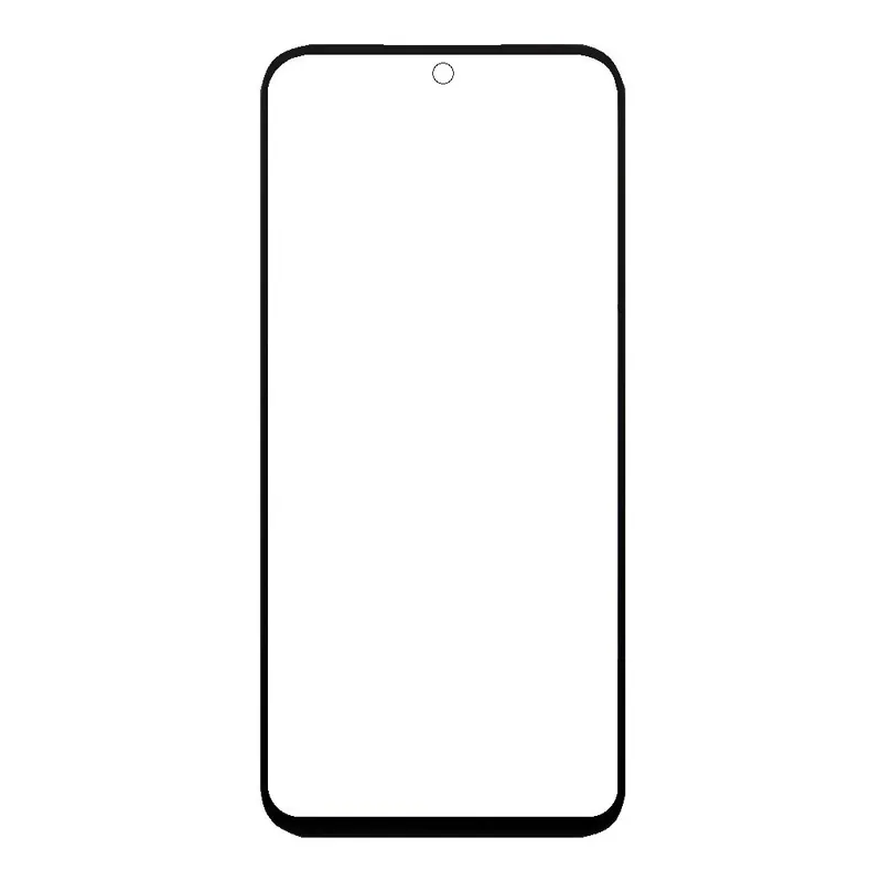 Front Glass for Oppo A6s 4G - Black — image 1