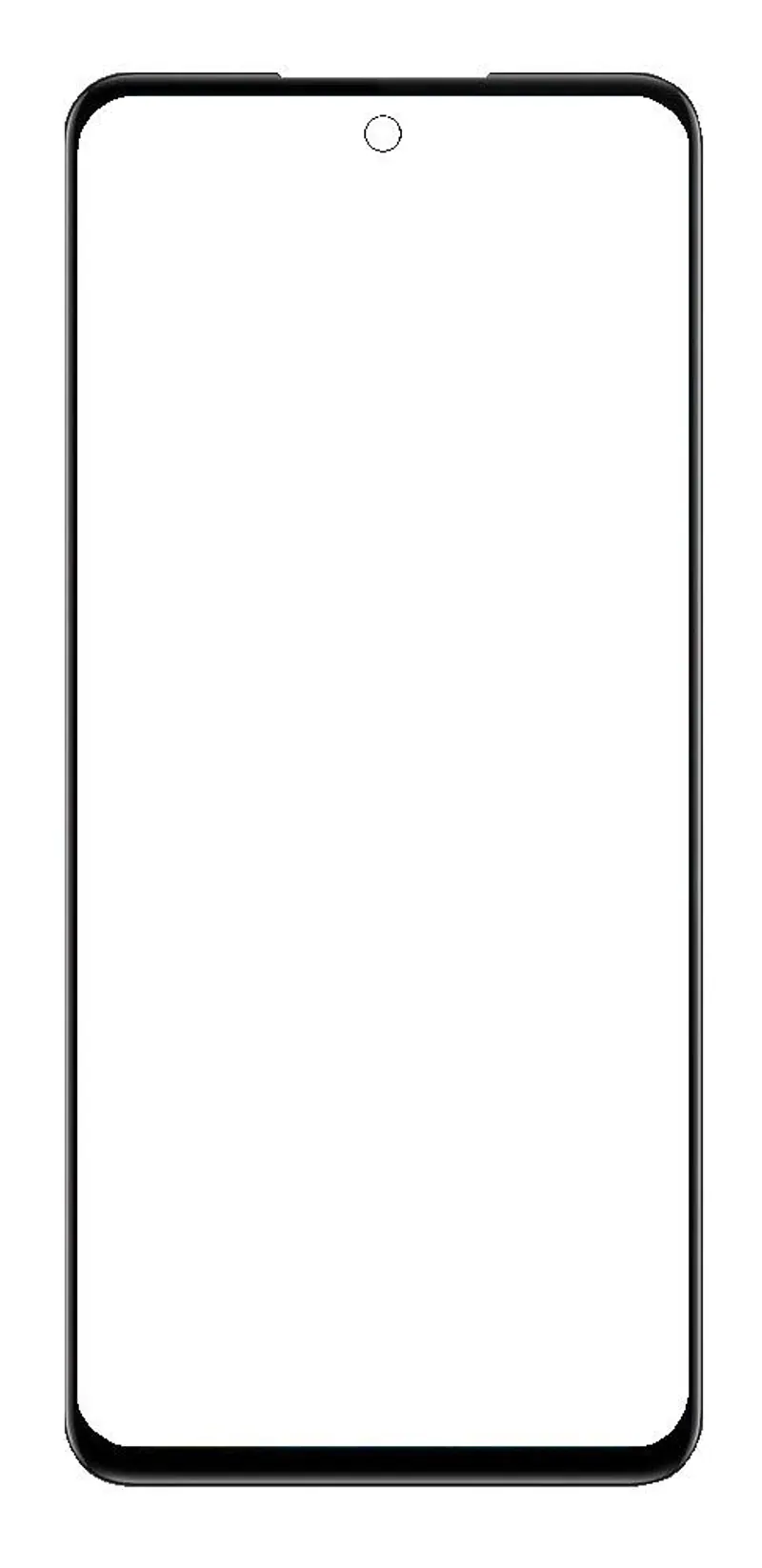 Front Glass for Oppo A98 5G - Blue — image 1