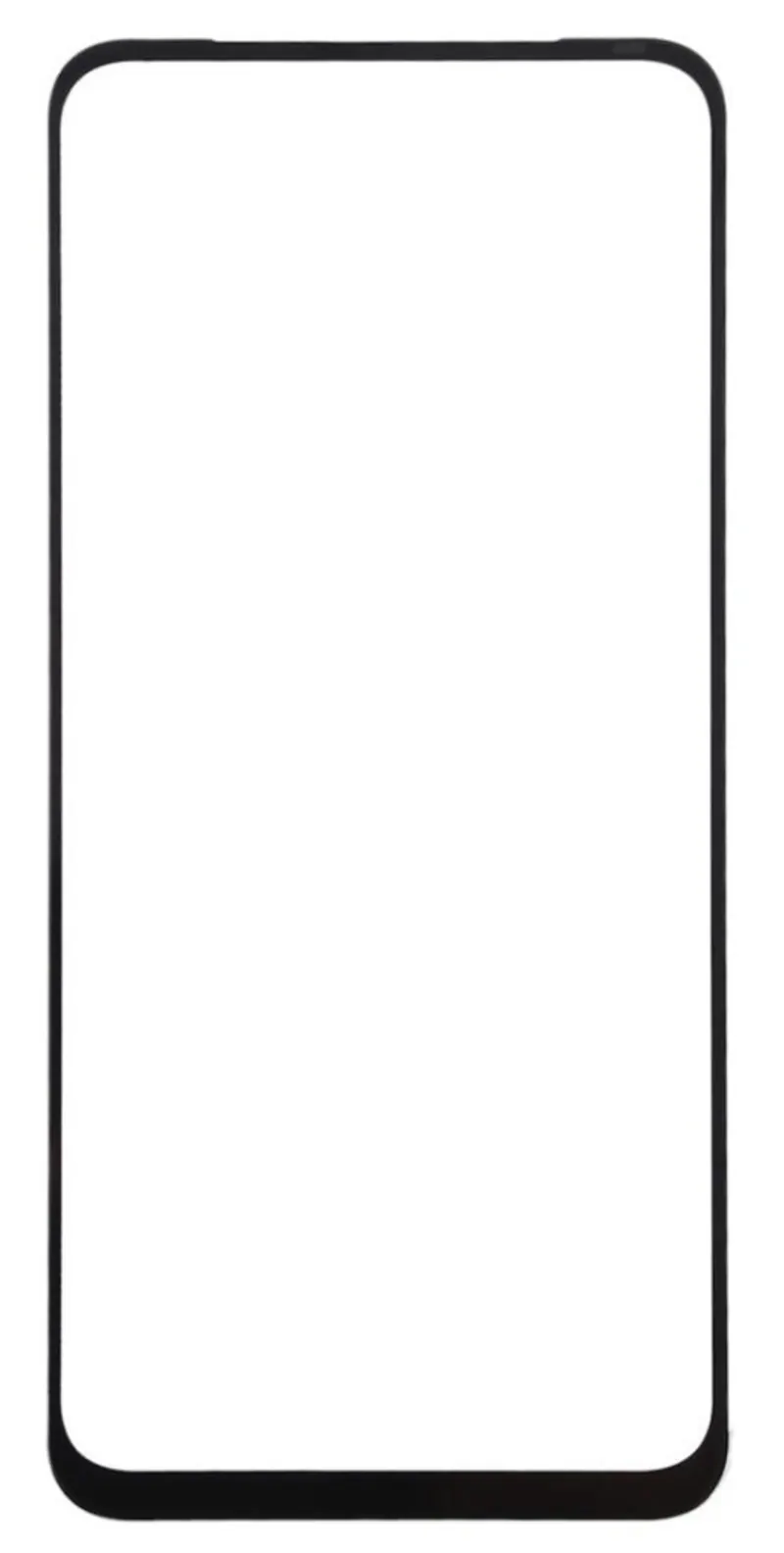 Front Glass for Oppo K3 - Black — image 1