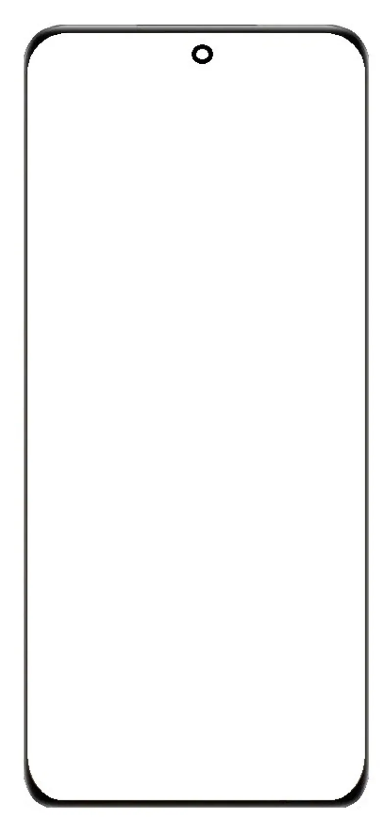Touch Screen Digitizer for Honor 200 5G - Black — image 1