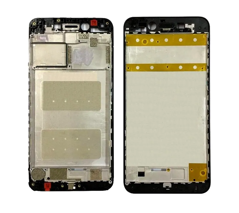 LCD Frame Middle Chassis for Huawei Honor 6C Pro - Red — image 1