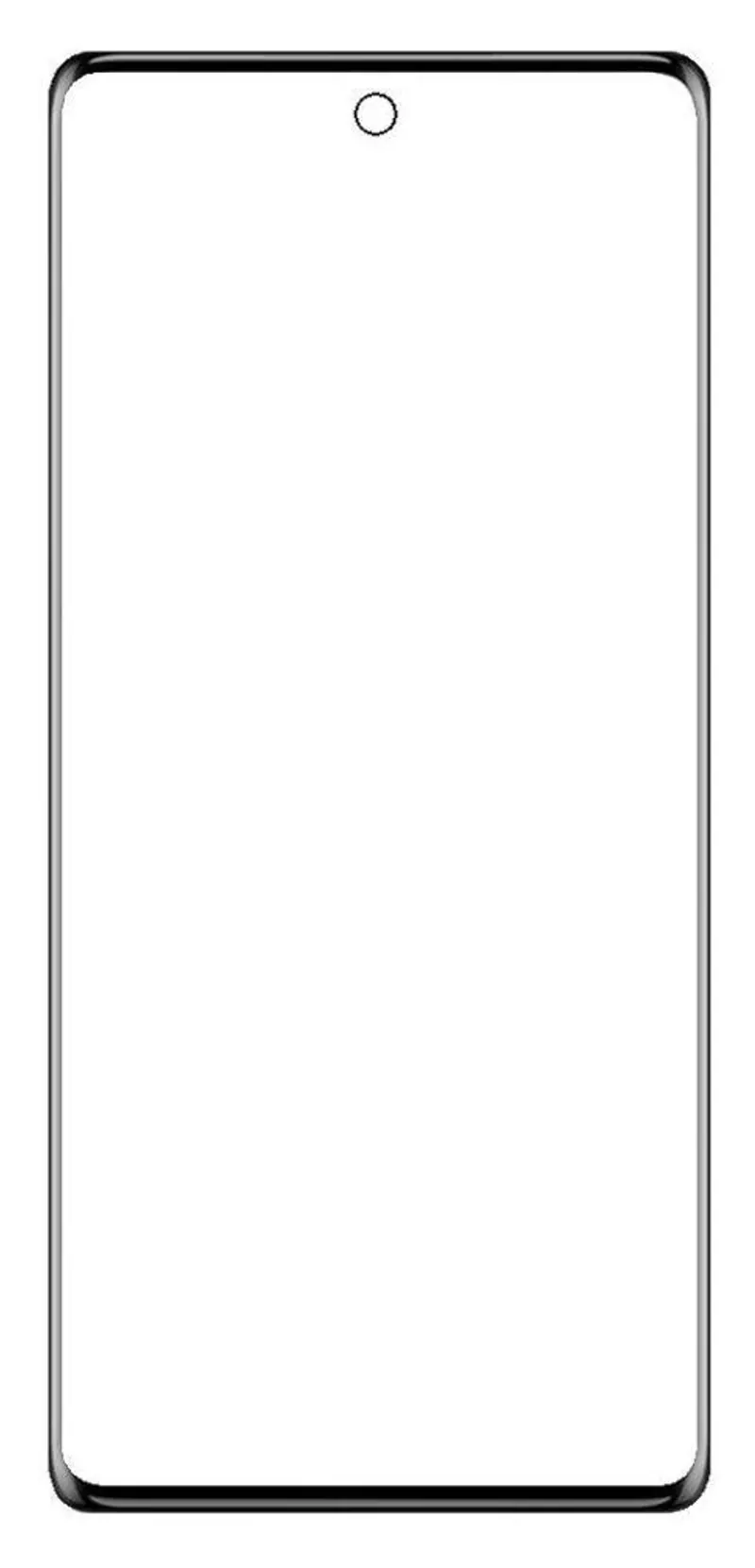 Touch Screen Digitizer for Honor 80 SE - Blue — image 1