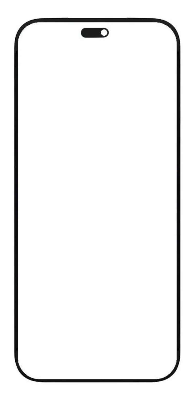 Front Glass for Honor X50i Plus - Blue — image 1