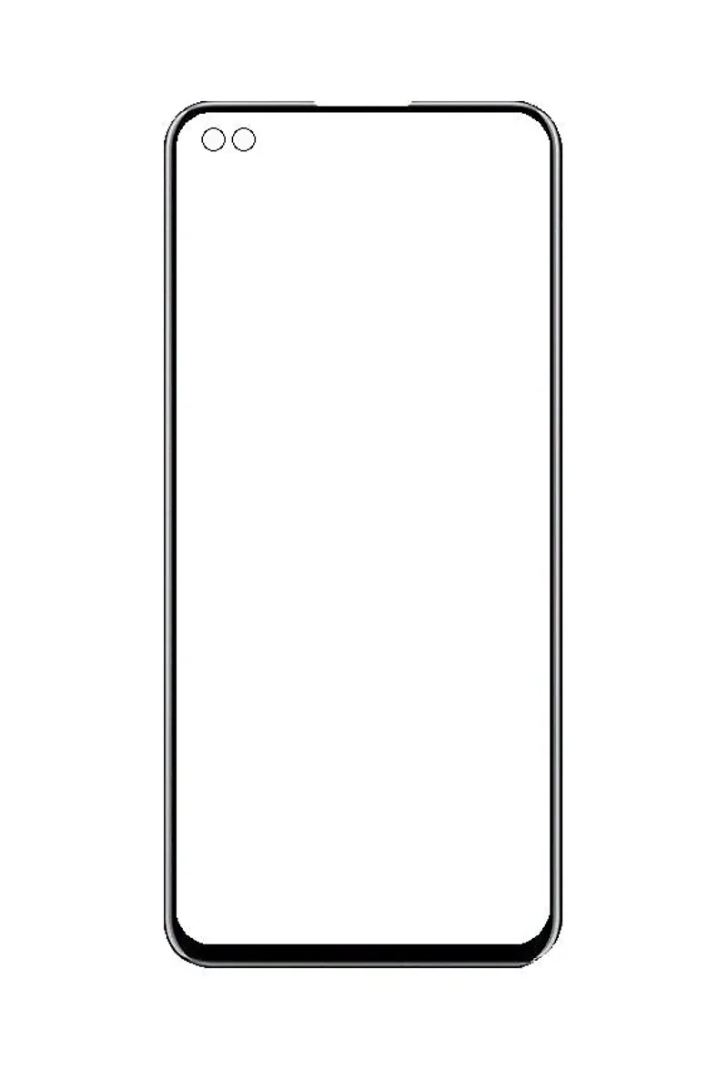Front Glass for Honor View30 5G - Blue — image 1
