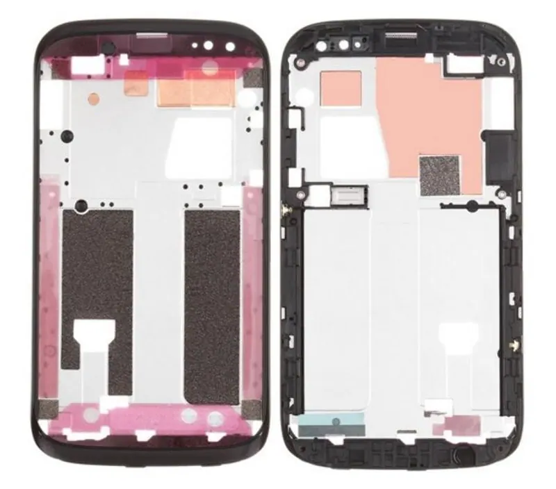 LCD Frame Middle Chassis for HTC T327W - Black — image 1