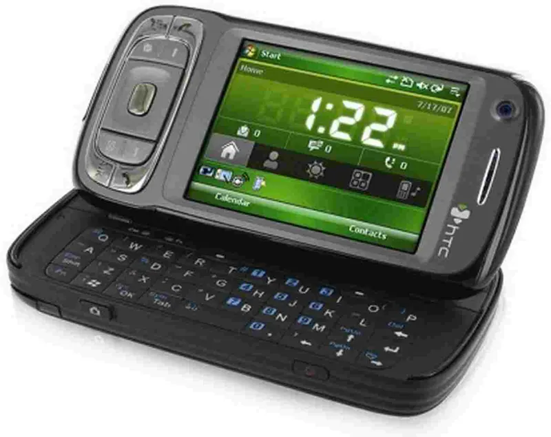 Display for HTC TyTN II - Black (Combo Folder) — image 1
