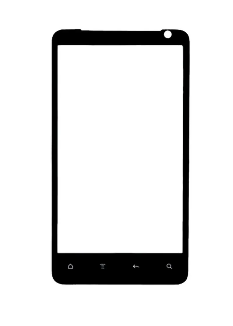 Front Glass for HTC Velocity 4G - Black — image 1