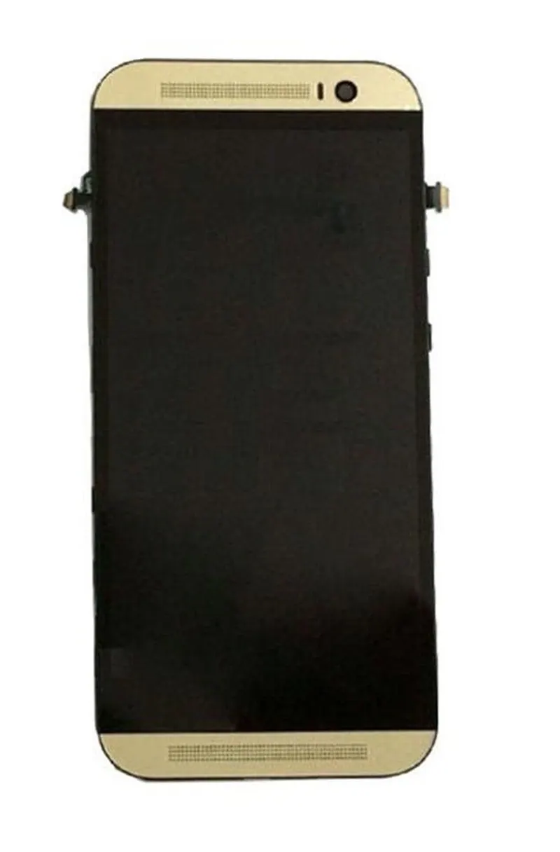 Display for HTC One - M8 Eye - Gold (Combo Folder) — image 1