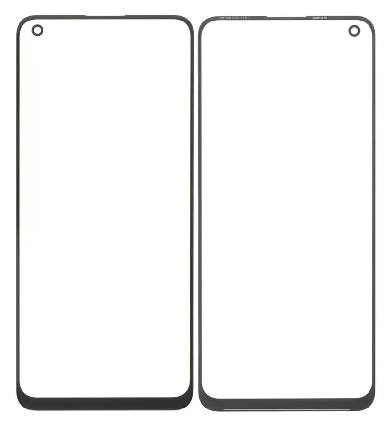 Front Glass for Realme 10 - Black — image 1