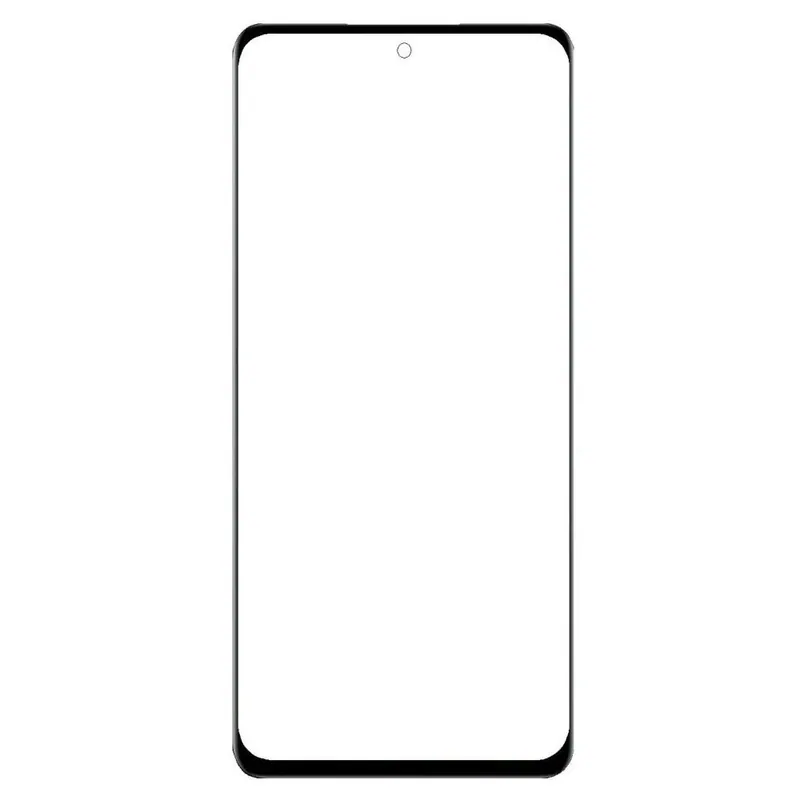 Front Glass for Realme 12 Lite - Black — image 1