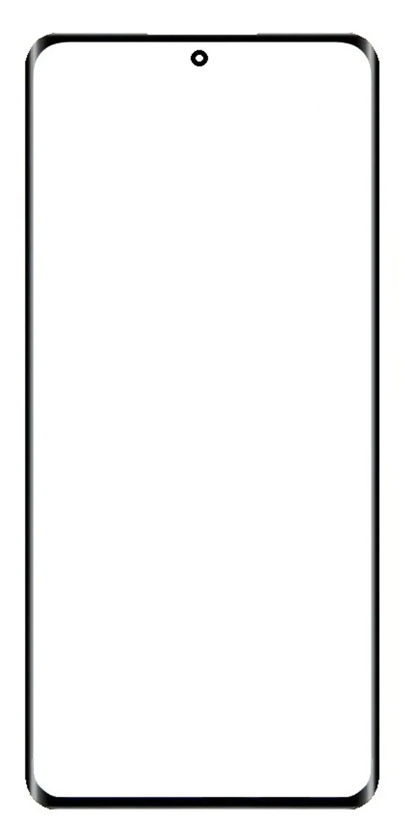 Front Glass for Realme 12 Pro Plus 5G - Red — image 1