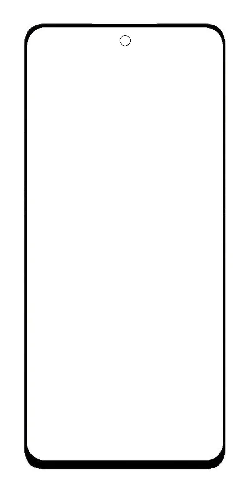 Front Glass for Realme 14x 5G - Red — image 1