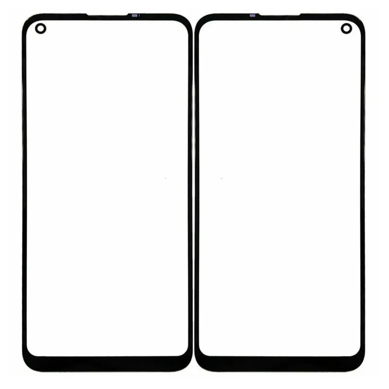 Front Glass for Realme 8s 5G - Blue — image 1