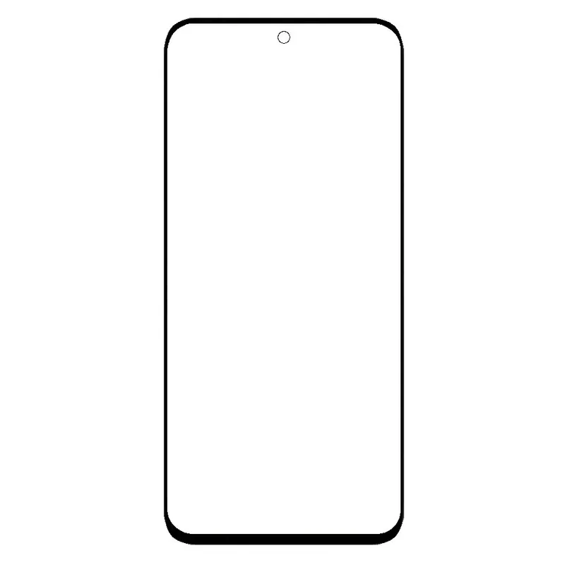 Front Glass for Realme C85 Pro Global - Black — image 1