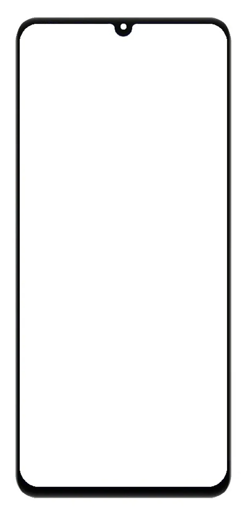 Front Glass for Realme Note 50 - Blue — image 1