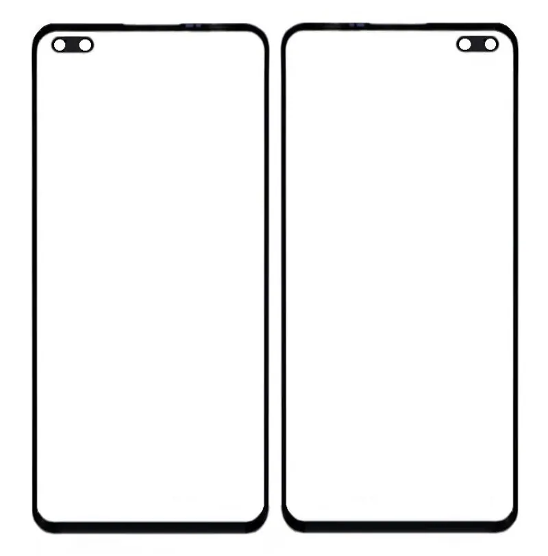 Front Glass for Realme X50 Pro 5G - Red — image 1