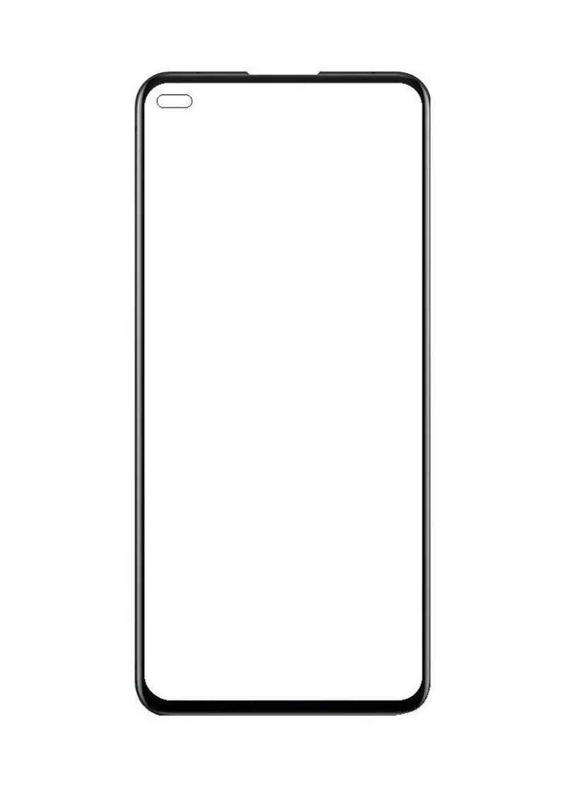 Front Glass for Realme X50 Pro Player Edition - Black — image 1