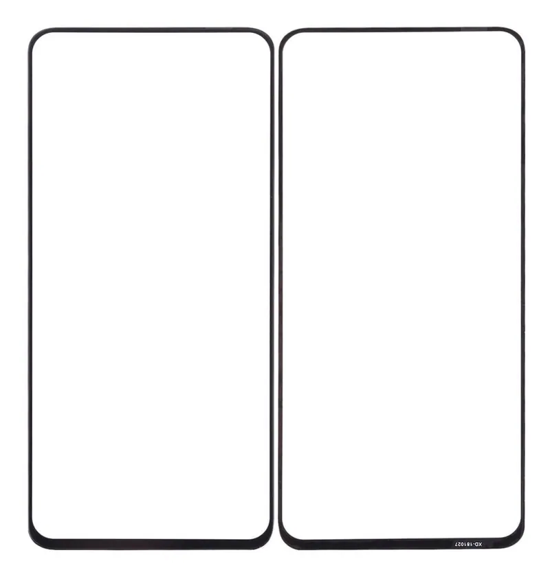 Front Glass for Realme Narzo 30 Pro 5G - Black — image 1