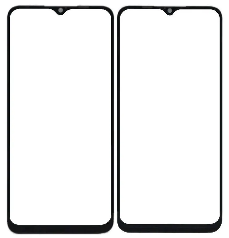 Front Glass for Realme Narzo 50A - Blue — image 1