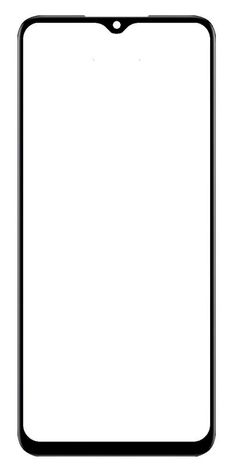 Front Glass for Realme Narzo 50A Prime - Blue — image 1