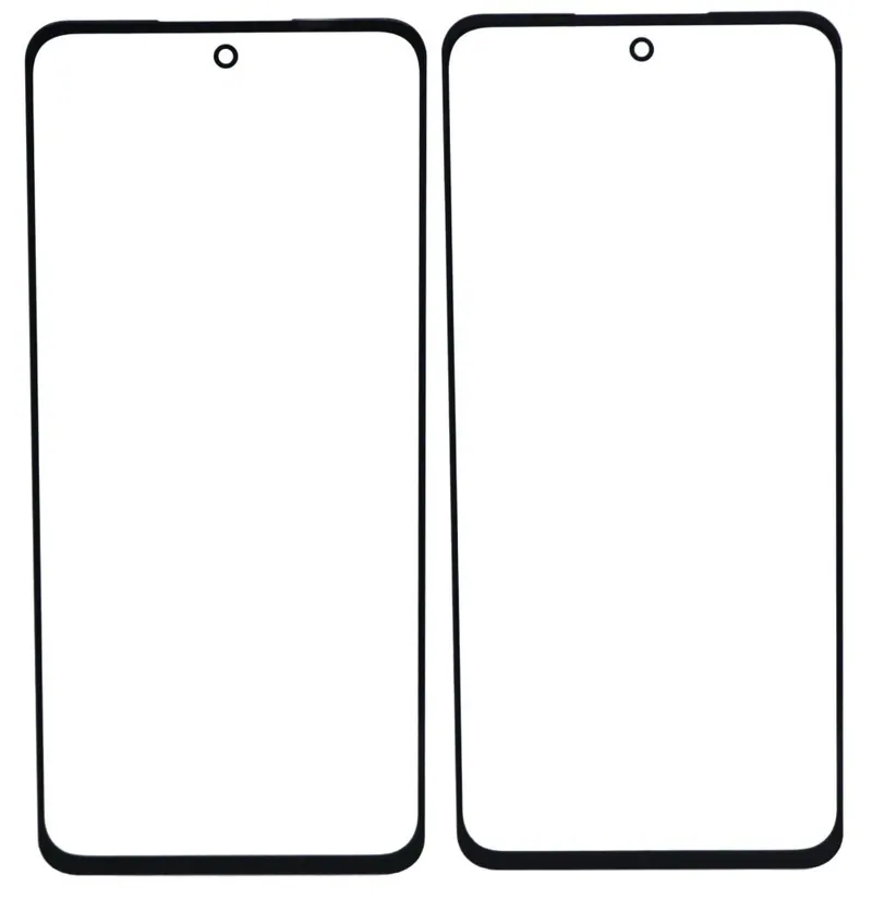 Front Glass for Realme Narzo 60x 5G - Black — image 1