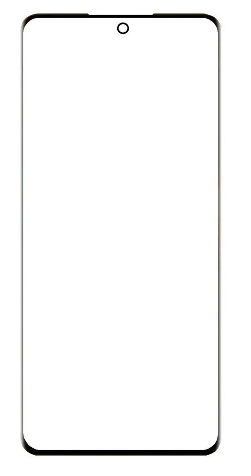 Front Glass for Realme Narzo 80 Pro 5G - Black — image 1