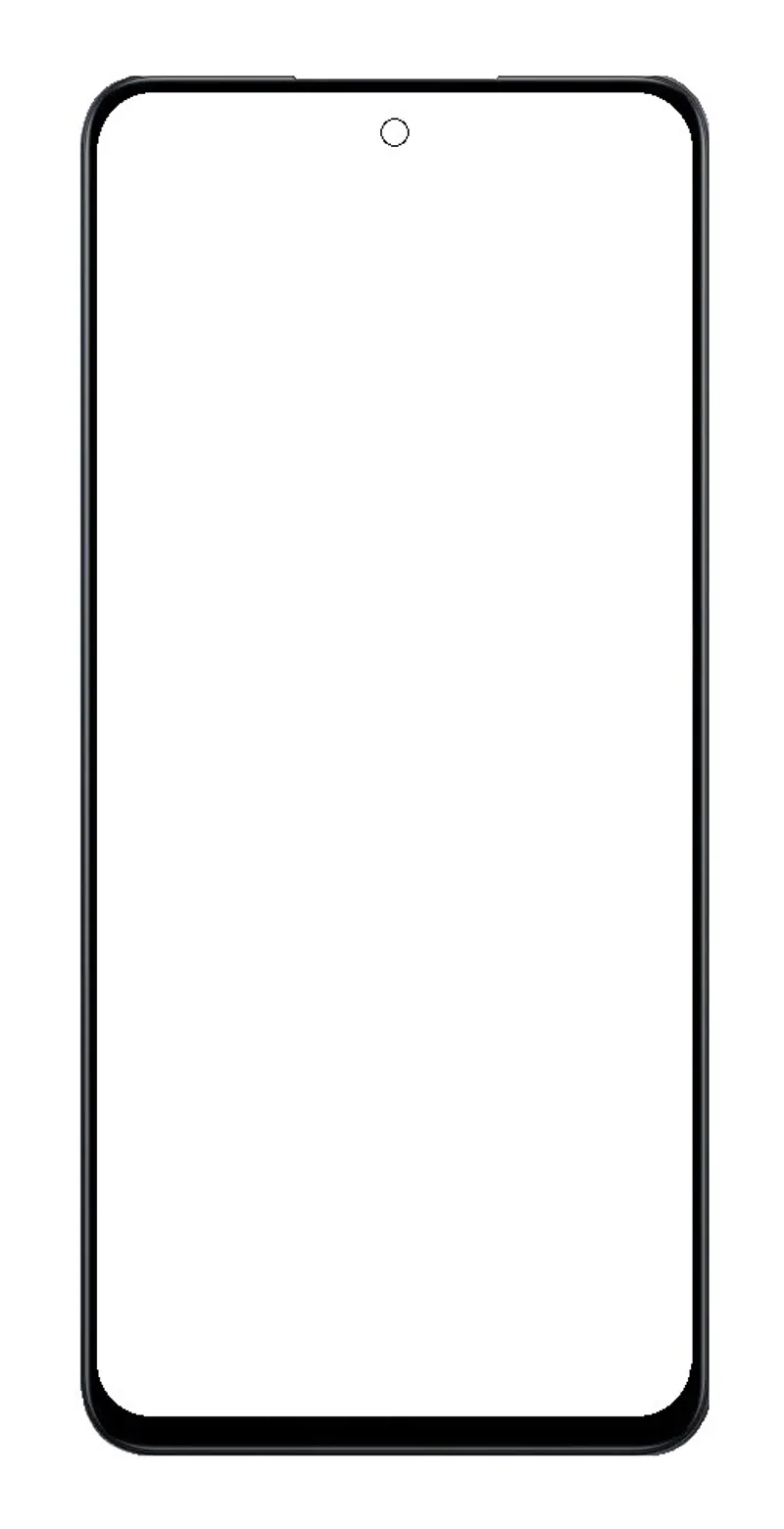 Front Glass for Realme Narzo 80x 5G - Blue — image 1