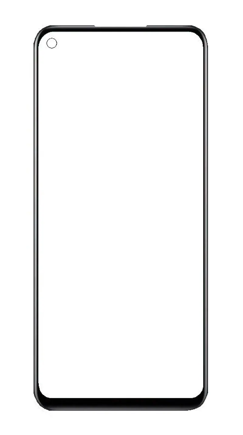 Front Glass for Realme V13 5G - Blue — image 1