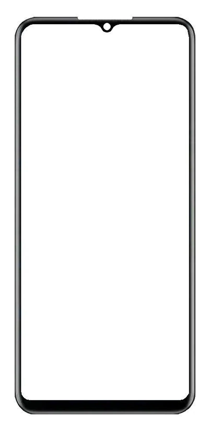 Front Glass for Realme V23 - Blue — image 1