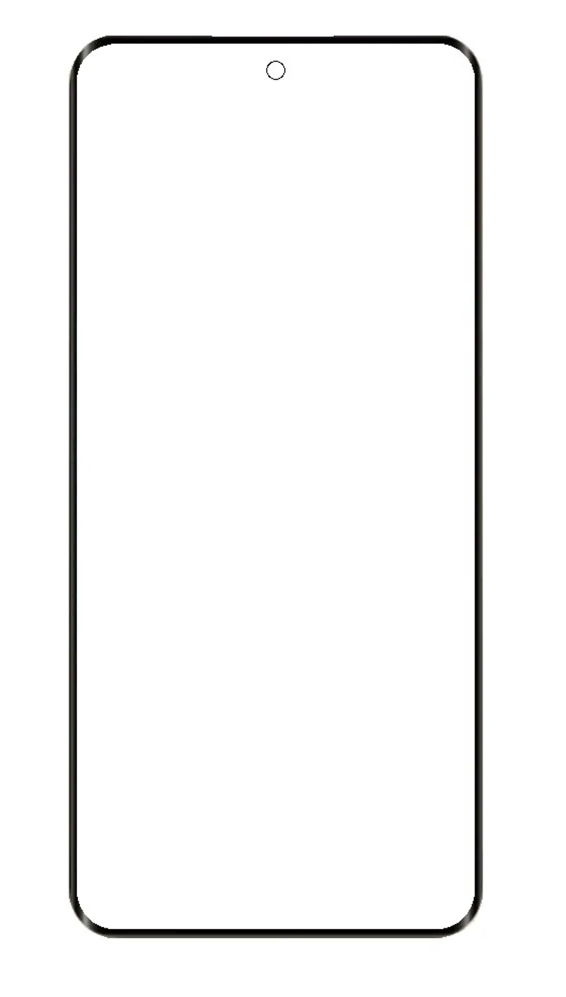 Front Glass for Realme P2 Pro 5G - Grey — image 1
