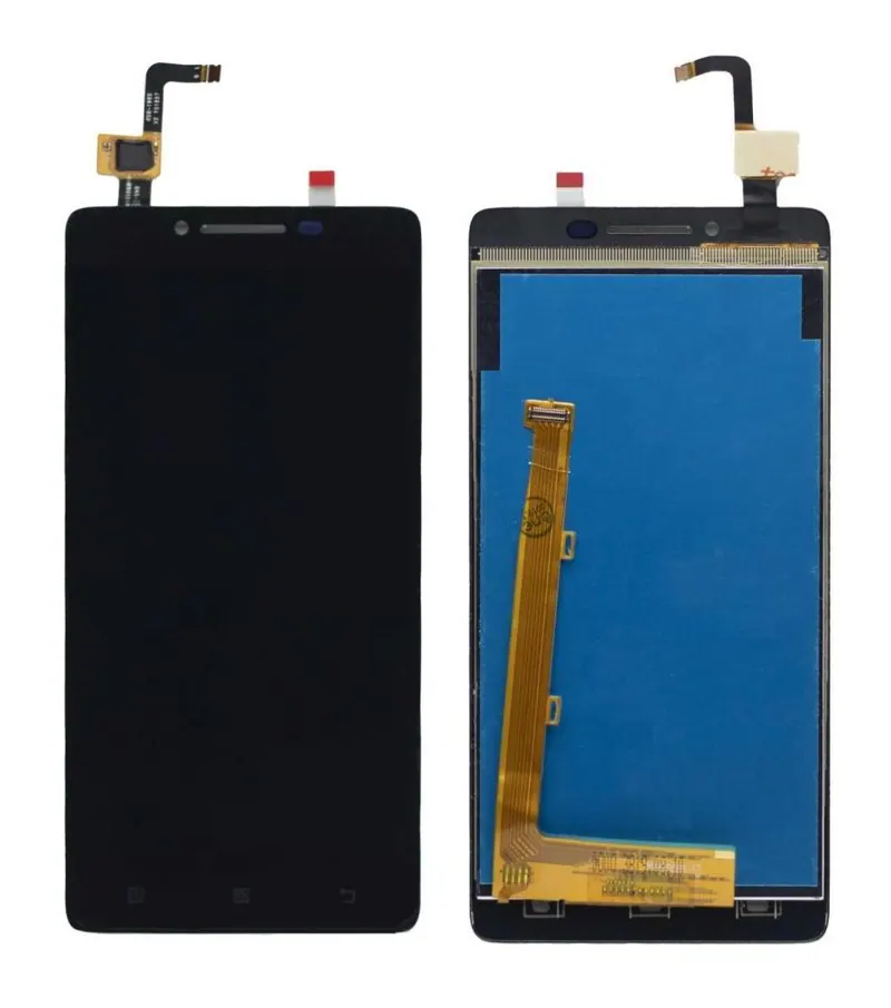 Display for Lenovo A6000 Plus - Black (Combo Folder) — image 1