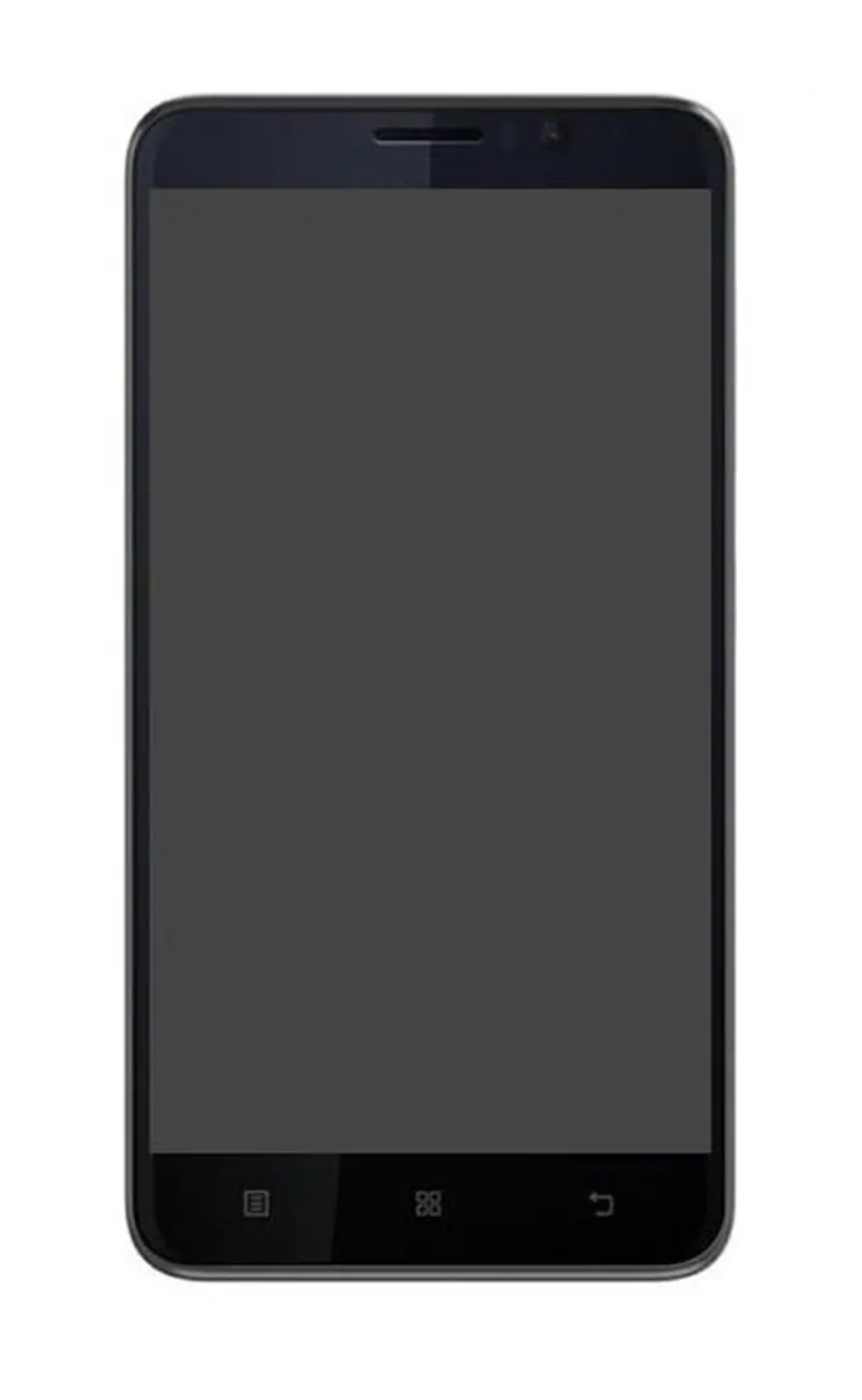 Display for Lenovo A850 plus - Black (Combo Folder) — image 1