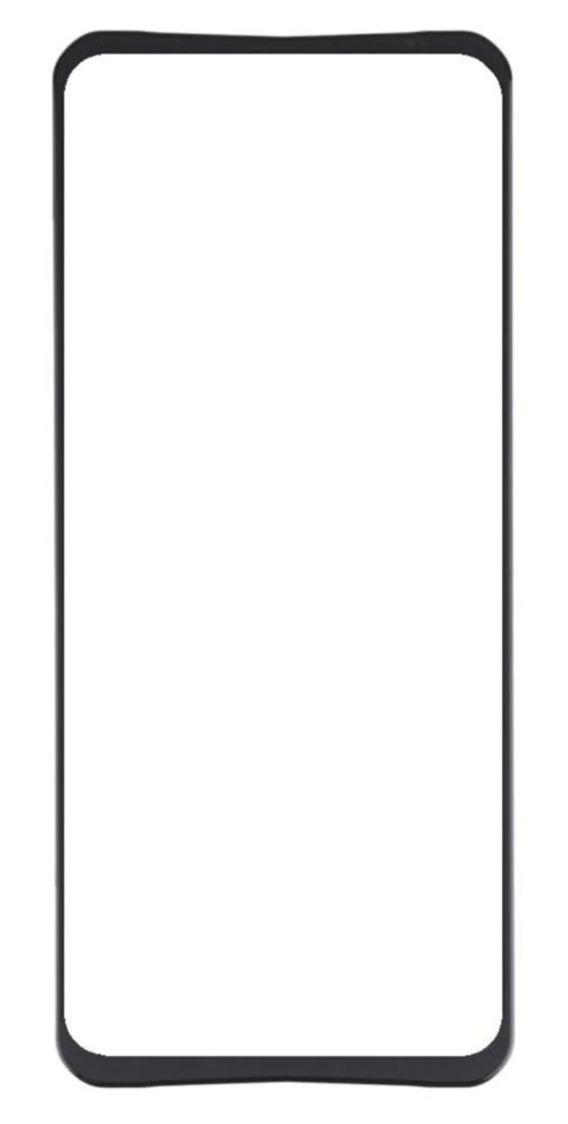 Front Glass for Lenovo Legion 2 Pro 5G - Black — image 1