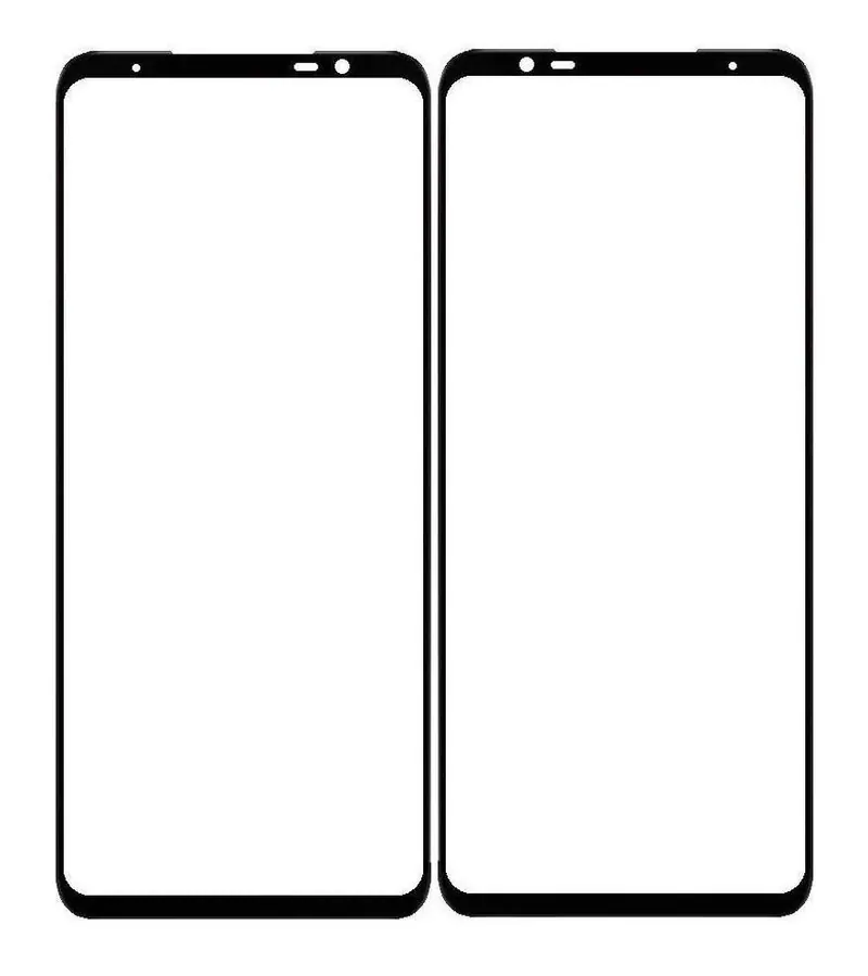 Front Glass for Asus ROG Phone 5 Pro - Black — image 1