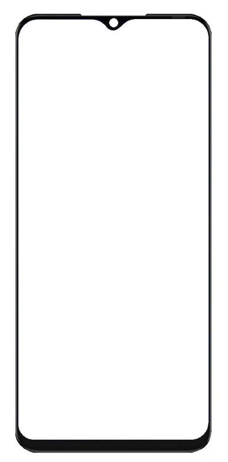 Front Glass for Tecno Spark 10 - Blue — image 1