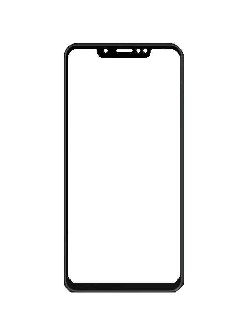 Front Glass for Tecno Spark 3 - Red — image 1