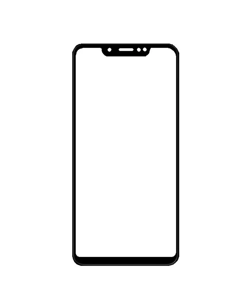Front Glass for Tecno Spark 3 Pro - Blue — image 1