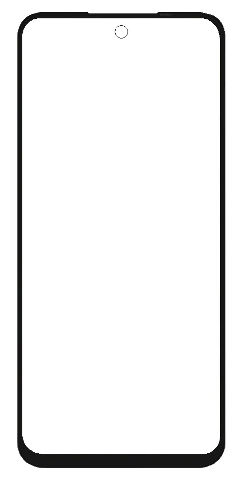 Front Glass for Tecno Spark 40 - Blue — image 1