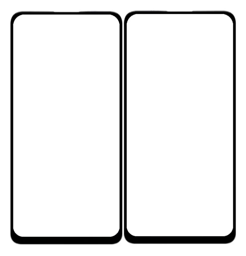 Front Glass for Tecno Camon 15 Pro - Black — image 1