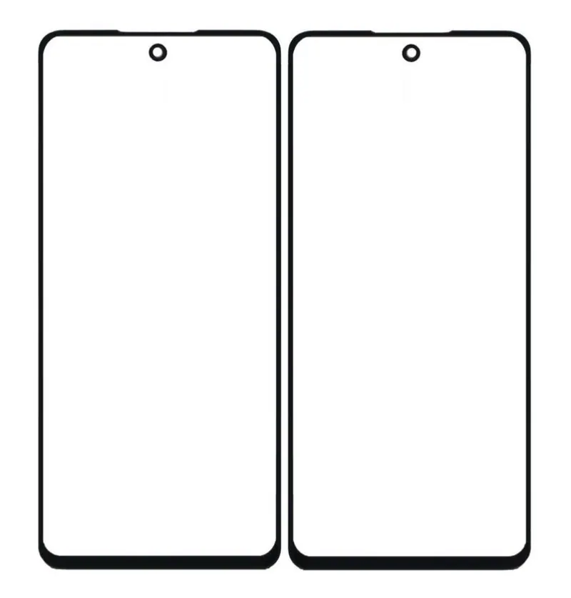 Front Glass for Tecno Camon 17 - Black — image 1