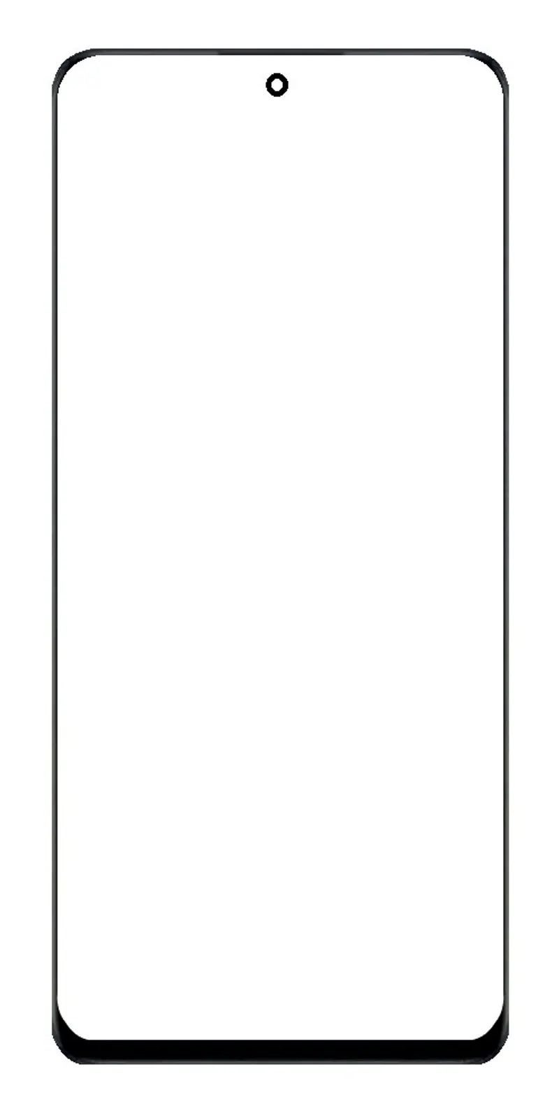 Front Glass for Tecno Camon 18 Premier - Sky — image 1