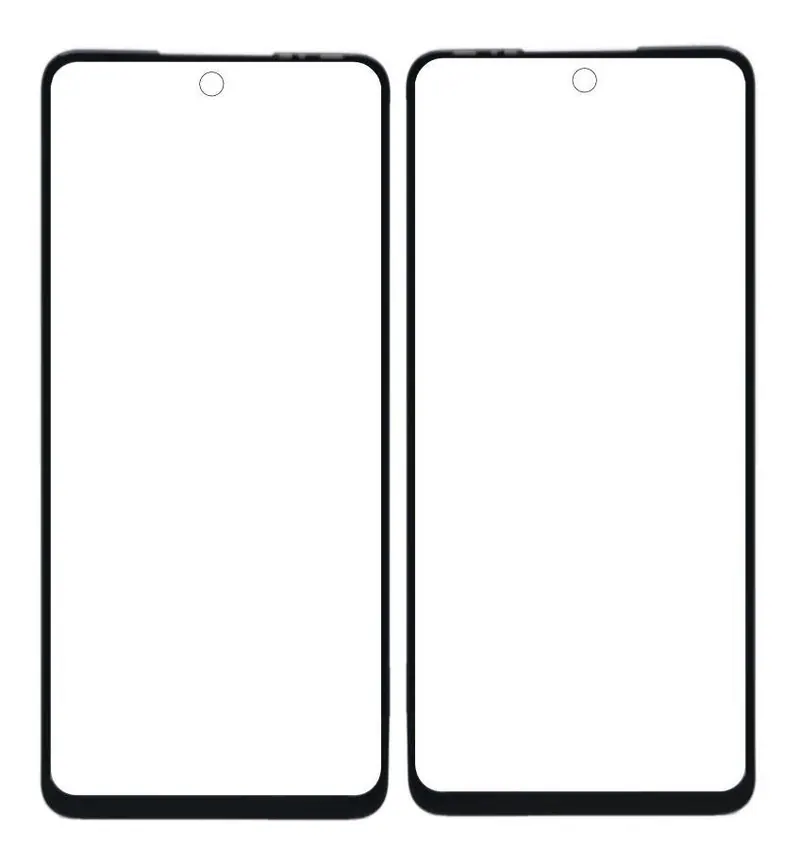 Front Glass for Tecno Camon 19 Neo - Black — image 1
