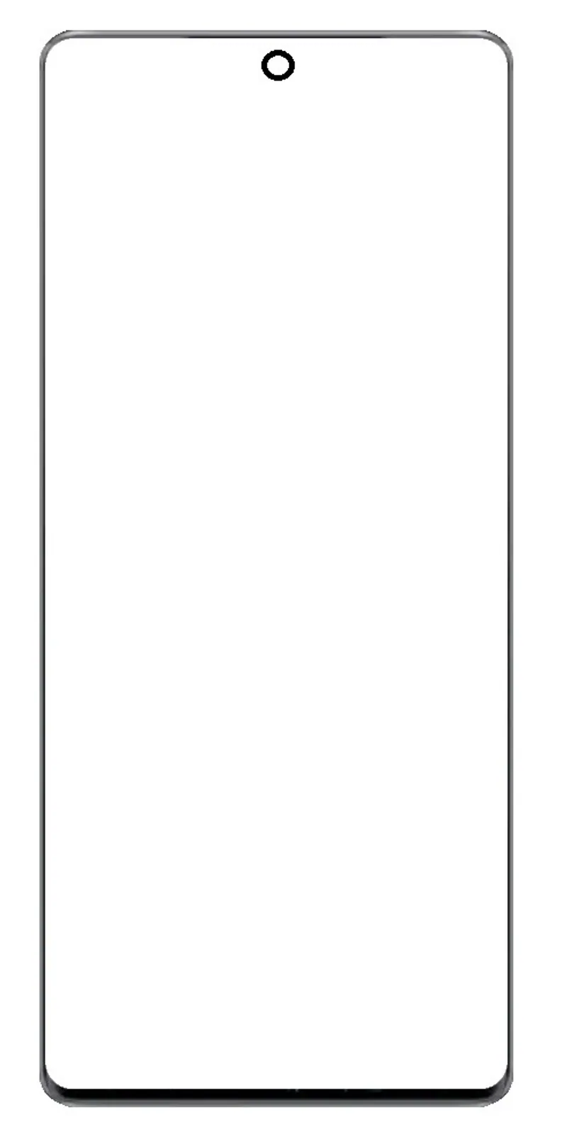 Front Glass for Tecno Pova Curve 5G - Cyan — image 1