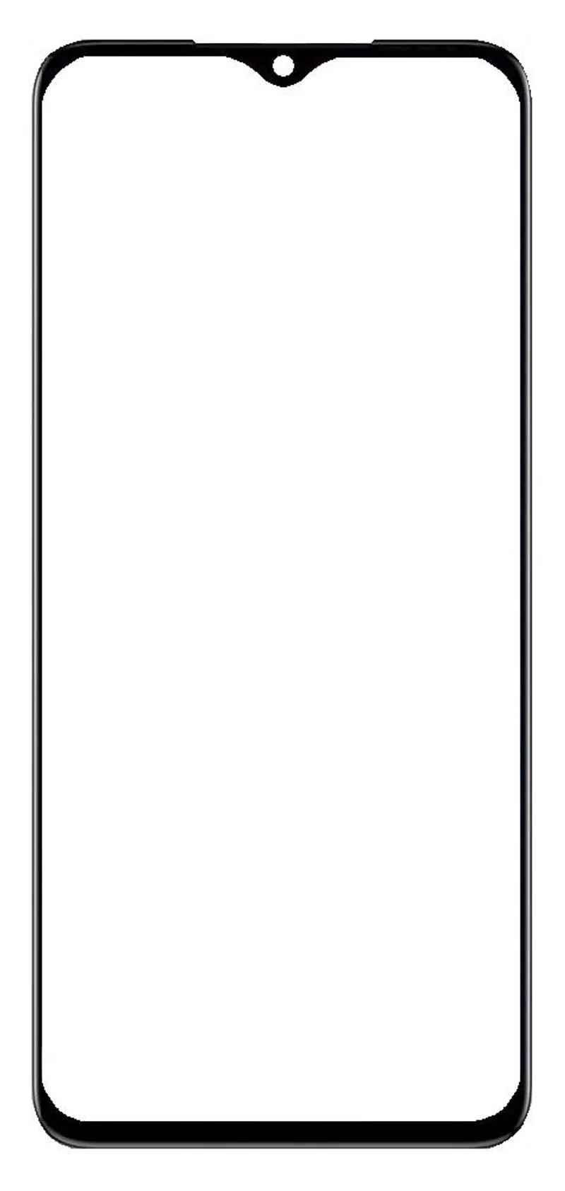 Front Glass for Tecno Pop 7 Pro - Blue — image 1