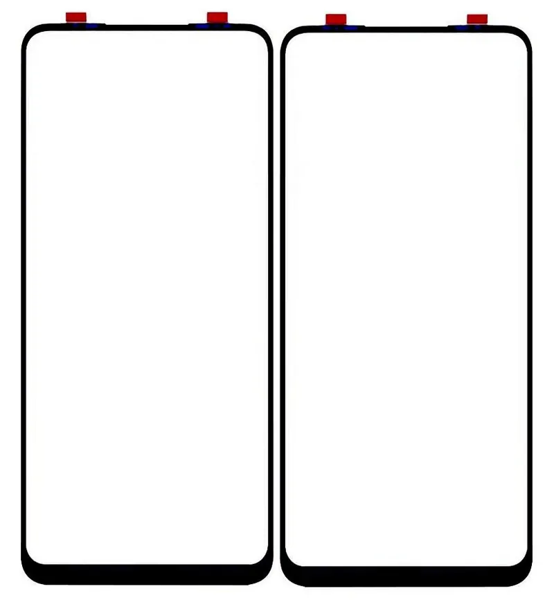 Front Glass for Infinix Hot 10 - Red — image 1