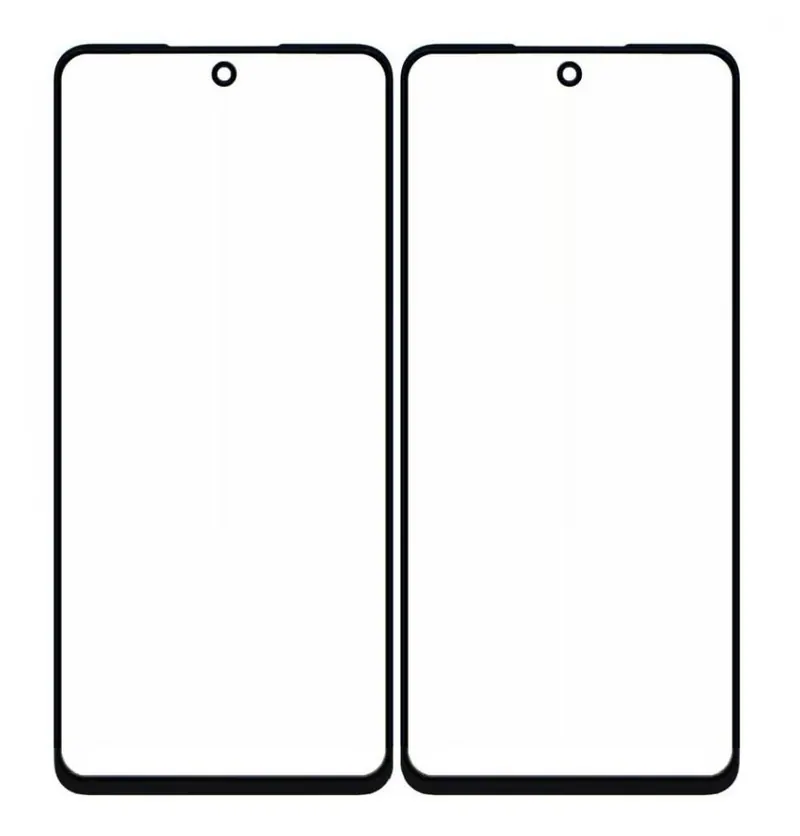 Front Glass for Infinix Hot 11s - Black — image 1