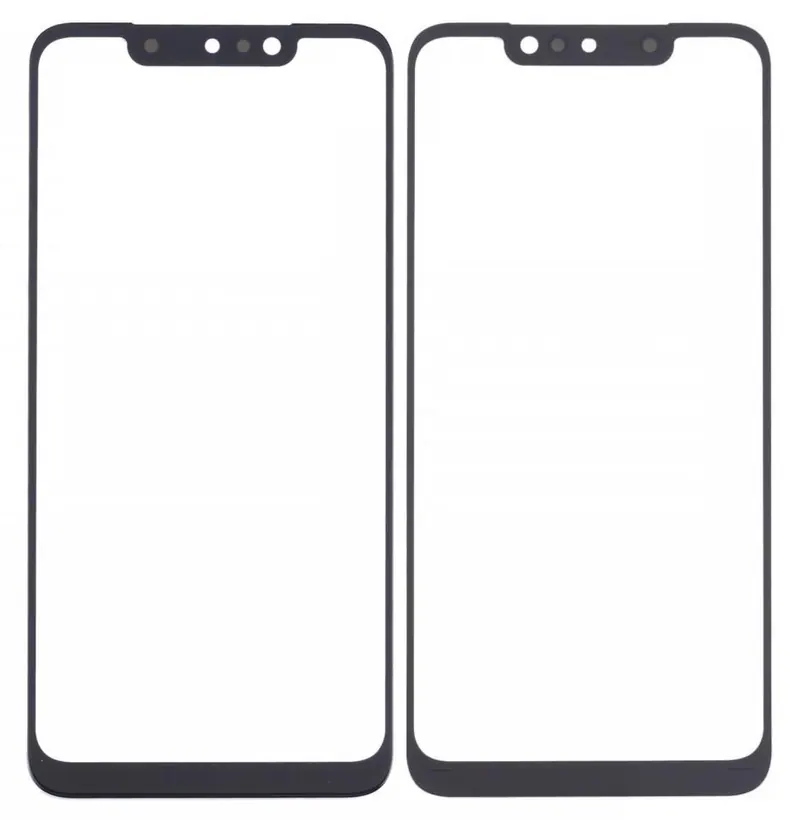 Front Glass for Infinix Hot 7 Pro - Red — image 1