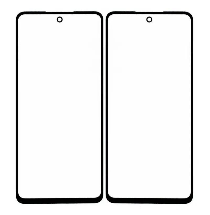 Front Glass for Infinix Note 10 - Black — image 1