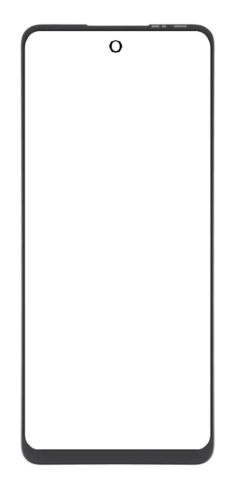 Front Glass for Infinix Note 11 Pro - Blue — image 1