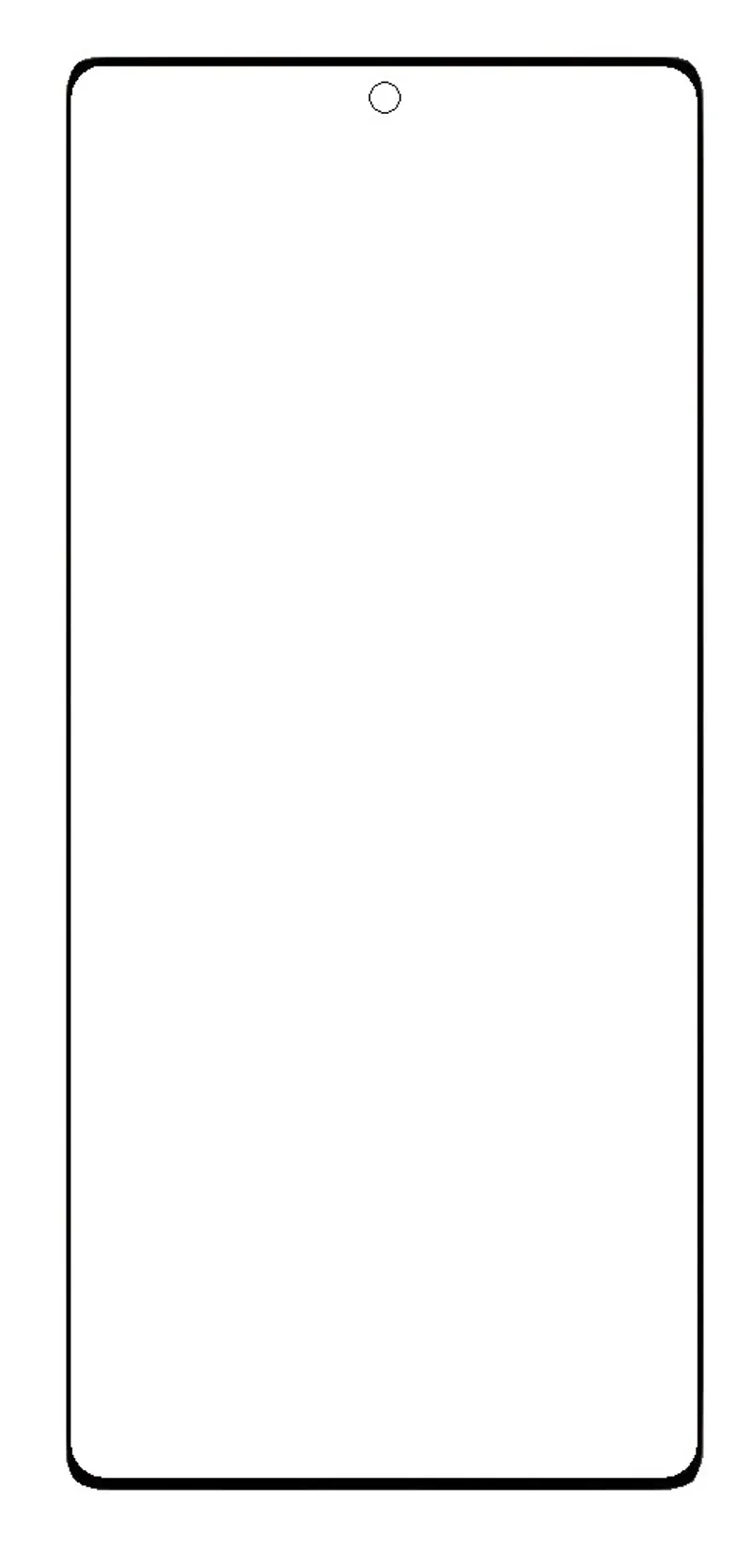 Front Glass for Infinix Note 50 4G - Red — image 1